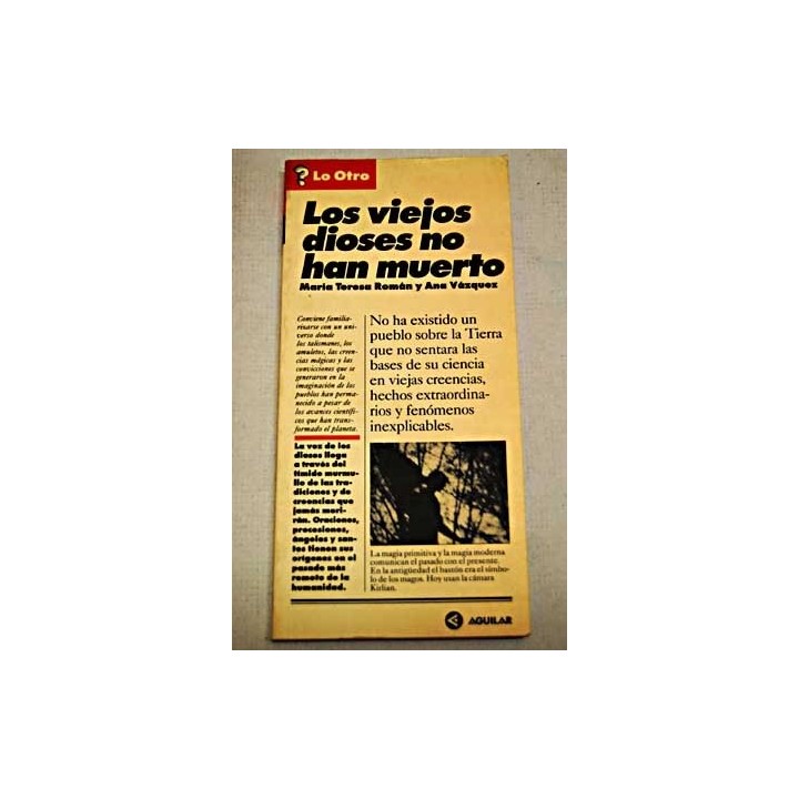Los Viejos Dioses No Han Muerto (Dedicatoria y firma autógrafa de la autora)